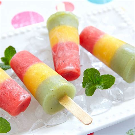 Glaces à l'eau maison