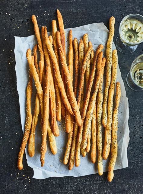 Gressins apéritifs maison