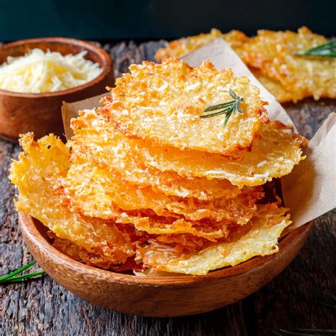 Tuiles au parmesan apéritifs maison