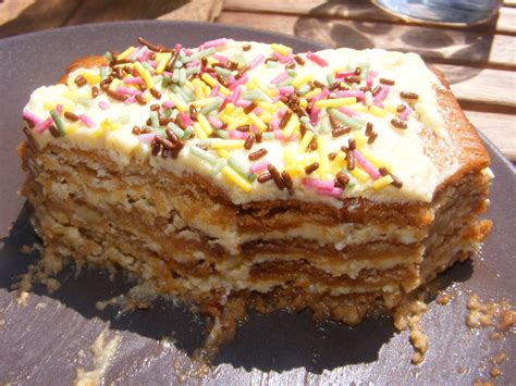 Gâteau aux petits beurres classique