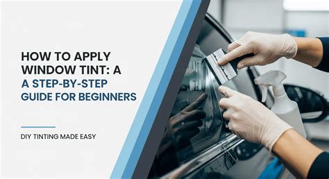 Window Tint Application