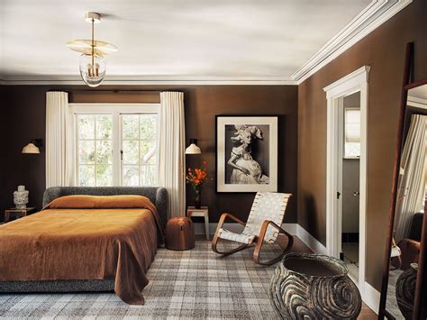 Brown bedroom