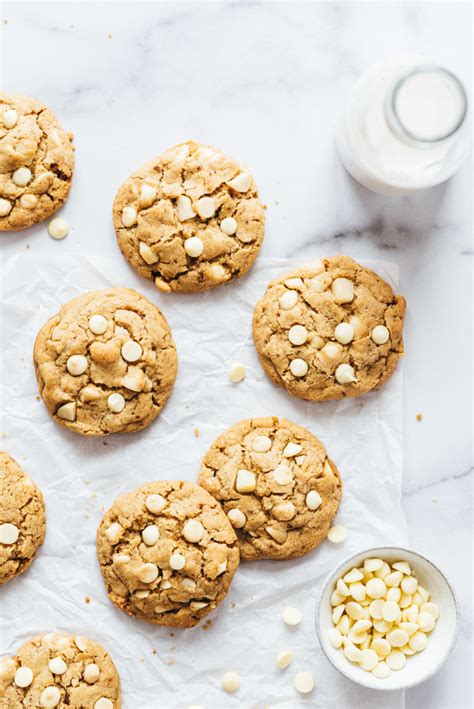 Cookies chocolat blanc et noix de macadamia
