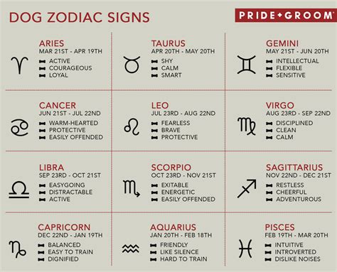 Dog Zodiac Sign