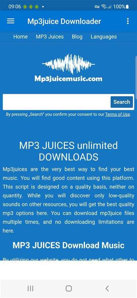 Features of MP3 Juice