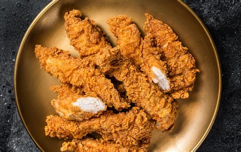 Filet de poulet pané