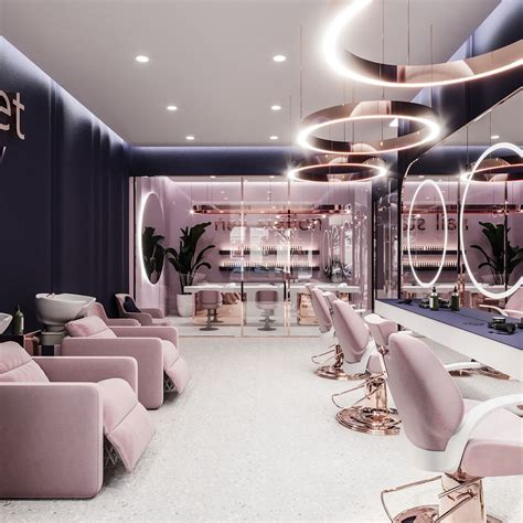 Hair salon interior