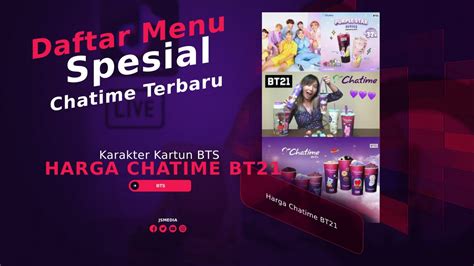  Harga Chatime BTS 