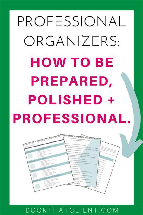 How to Choose the Right Professional Organizer Consultation Form
