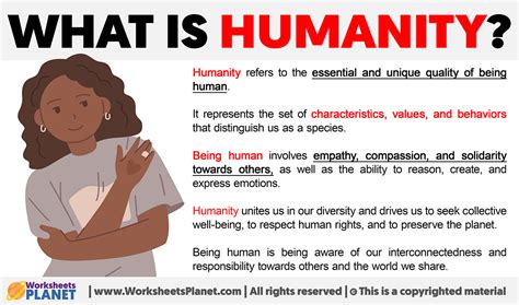 Humanity meaning