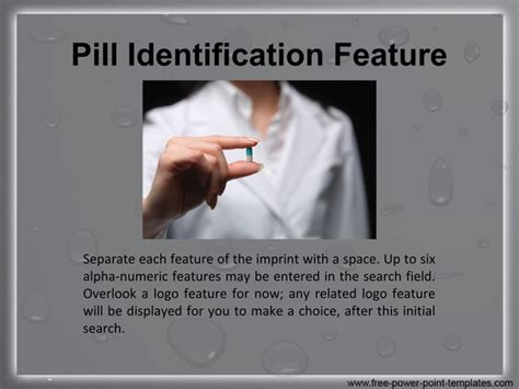 Importance Pill Identification Image