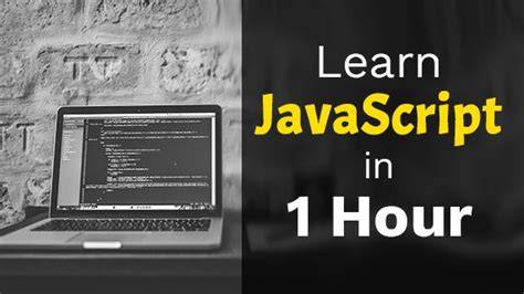 JavaScript tutorial for beginners learn javascript in 1 hour