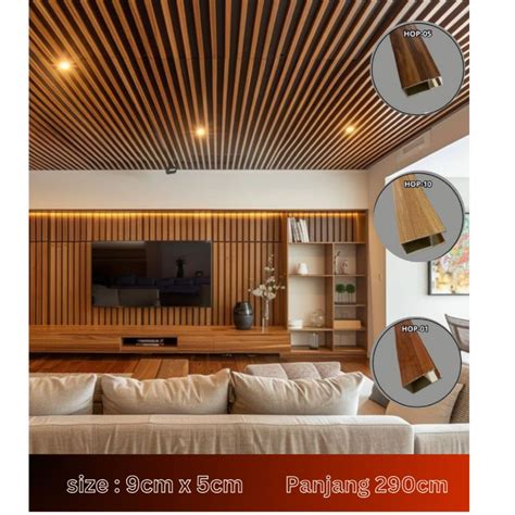 Plafon PVC Slat