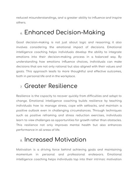 Reduced Misunderstandings