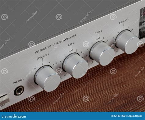 SPX Amplifier Control Panel