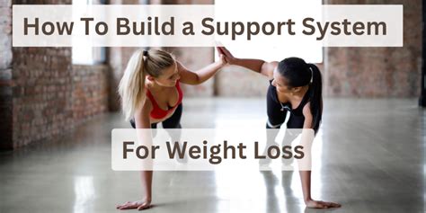 Image of a support system for weight loss
