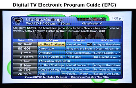TV Electronic Program Guide