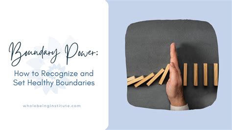 The Power of Boundaries