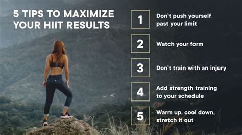 Tips for Maximizing Results