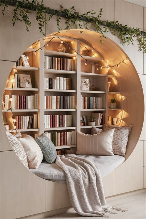 Bedroom with a cozy reading nook