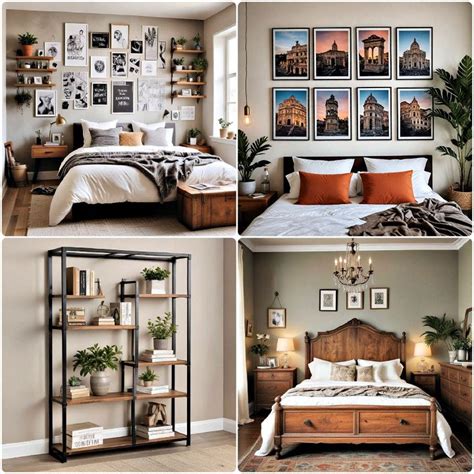 Bedroom with unique textiles