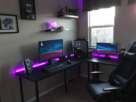 Corner gaming setup ideas