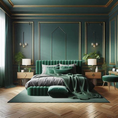 Emerald Green Bedroom Bedding