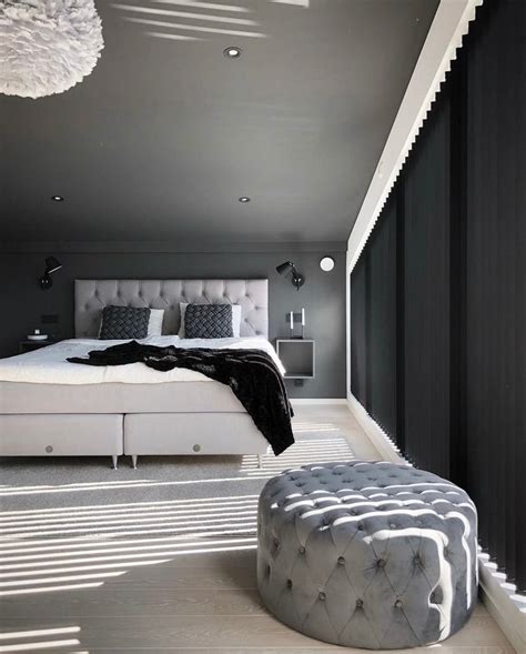 grey bedroom ideas with texture