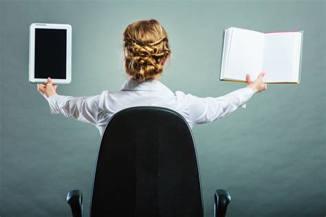 reading digital book