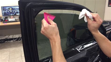 window tint installation