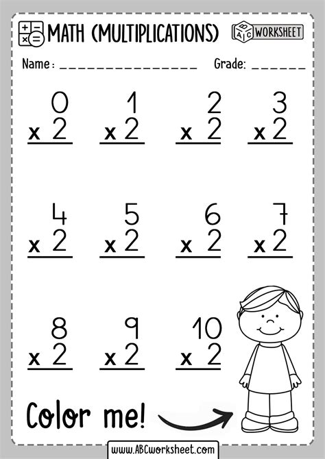 Two and Three Digit Multiplication Practice Worksheet Have Fun Teaching
