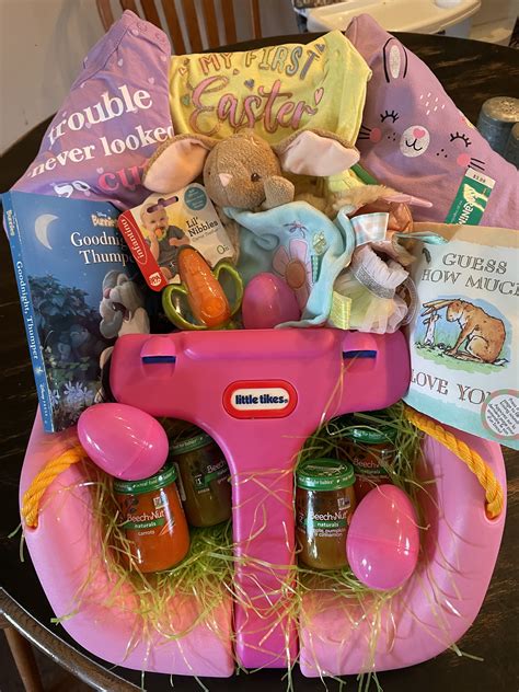 Filling a First Easter Basket for Baby 03 Months Baby Castan On