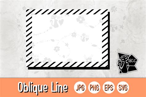 Download 002 Edge Frame Oblique Line DXF Files
