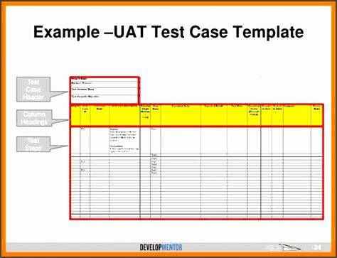 008 Sample Uat Test Plan Template In Software Testing Of User User