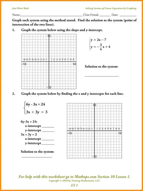 045 Linear Equations Word Problems Printable Worksheet — db-excel.com