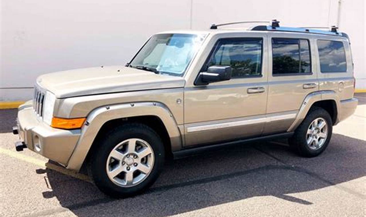 06 jeep commander for sale