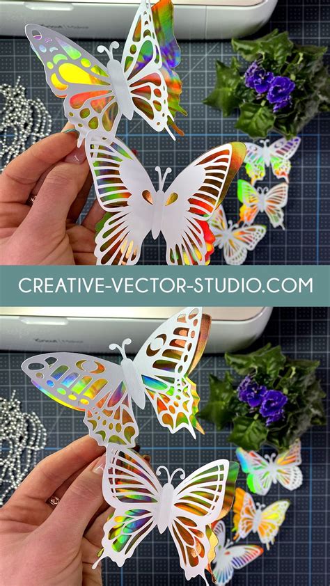 Download 06 DIY Paper Butterfly Templates Cut Files