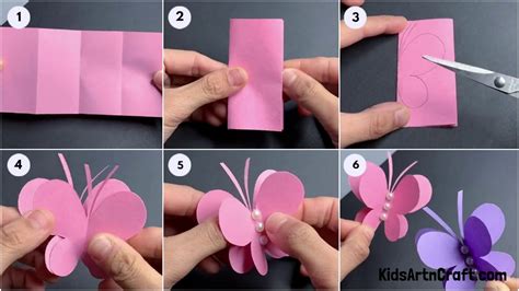 Download 06 DIY Paper Butterfly Templates Images