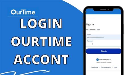Member Auto Login and Sign in Issue on Ourtime Dating Login