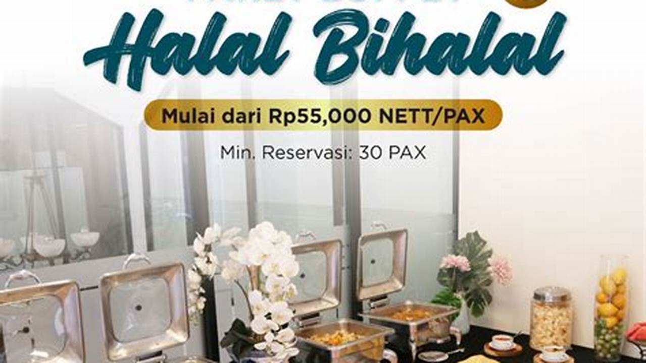 1 For 1 Halal Buffet Promotion 2024