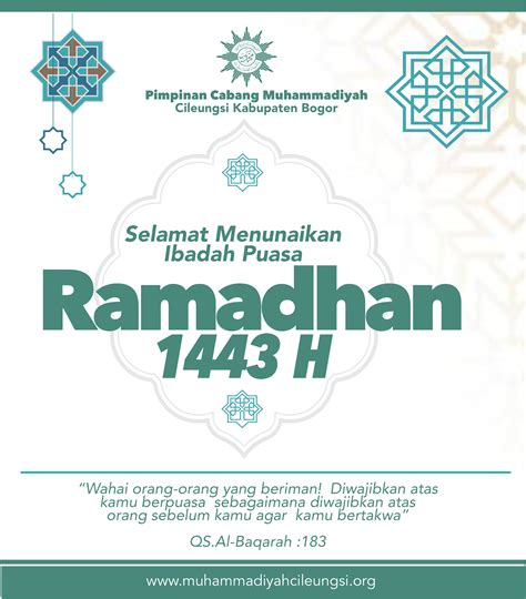 Foto Muhammadiyah Tetapkan 1 Ramadhan 1443 H Jatuh pada Sabtu, 2 April 2022