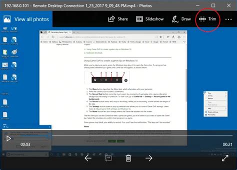 1: Trim Video in Windows Using the Photos App