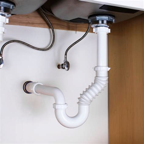 1 1/4 flex pvc drain pipe for bathroom sink