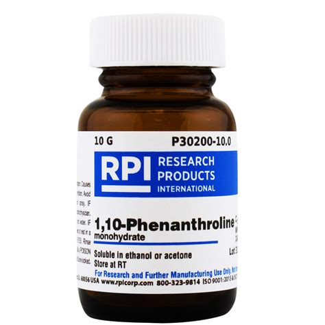 1 10-phenanthroline ethanolic