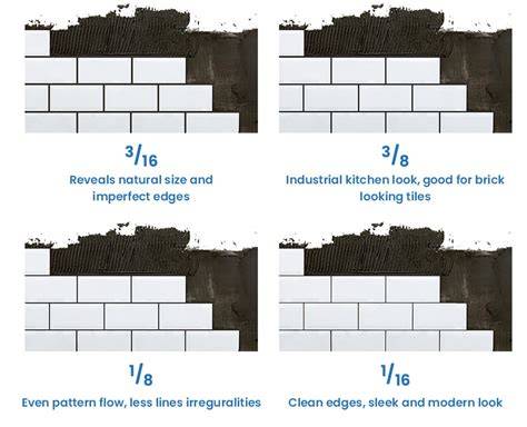 1 16 Tile Spacing