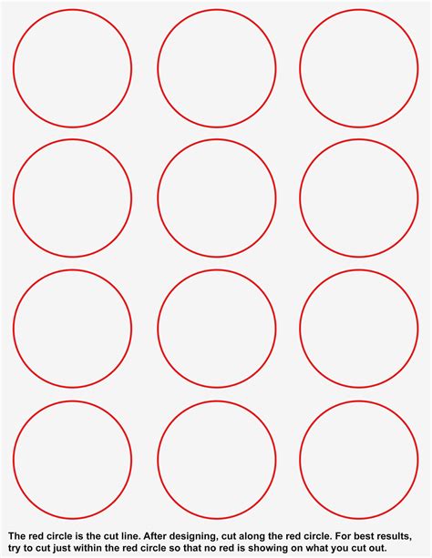 1 5 Round Label Template