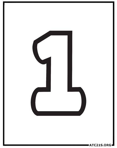 1 Coloring Page