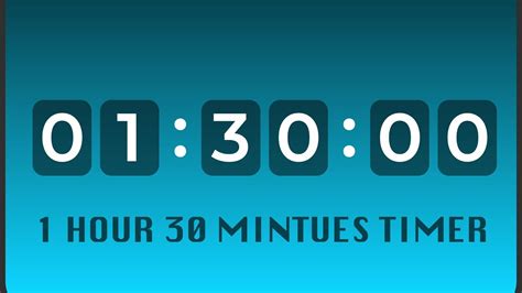 Countdown to Efficiency: 90-Minute Timer for Productivity Boost
