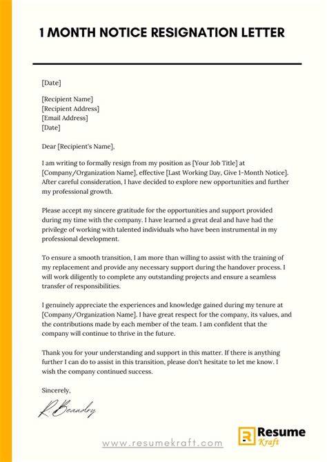 42+ Resignation Letter Template in Doc Free & Premium Templates