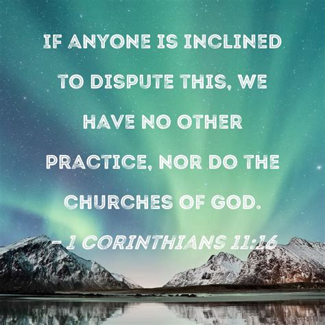 1 corinthians 11:16